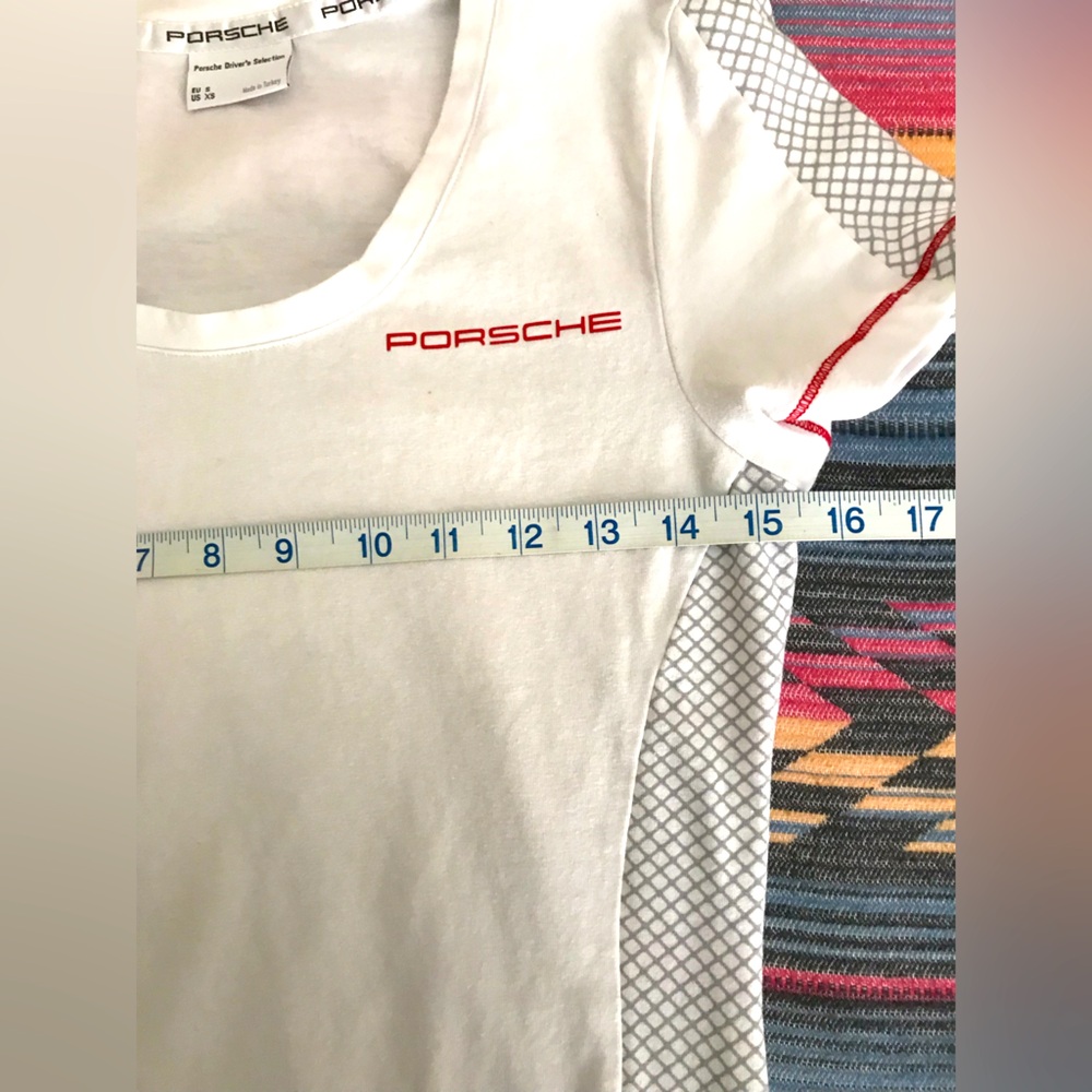 NWOT Porsche brand Women’s Driver’s Selection T Shirts. XS . - Picture 12 of 13